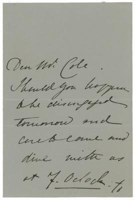 Lot #708 Jenny Lind Autograph Letters Signed - Image 4