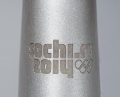 Lot #854 Sochi 2014 Winter Olympics Torch - Image 4