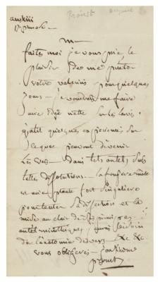 Lot #351 Joseph Louis Proust Autograph Letter Signed - Image 1