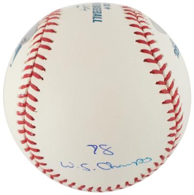 Lot #911 NY Pitchers: Cone, Gooden, and Guidry (3) Signed Baseballs - Image 6