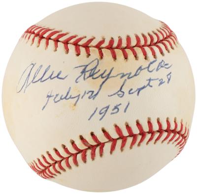 Lot #917 NY Yankees Pitchers: Duren, Reynolds, and Shantz (3) Signed Baseballs - Image 1