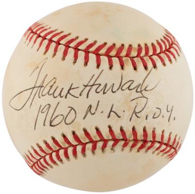 Lot #873 Baseball: Howard, Long, and Tresh (3) Signed Baseballs - Image 3