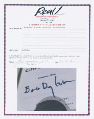 Lot #695 Bob Dylan Signed Book - Image 4