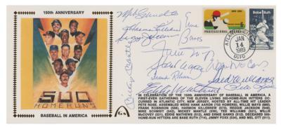 Lot #872 Baseball: 500 Home Run Club Signed Cover - Image 1