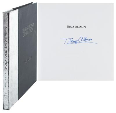 Lot #502 Buzz Aldrin Signed Book