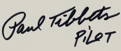 Lot #430 Enola Gay: Paul Tibbets Signed Print - Image 2