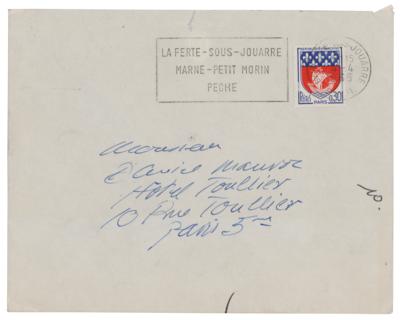 Lot #638 Samuel Beckett Autograph Letter Signed - Image 2
