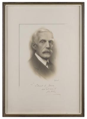 Lot #325 Andrew Mellon Signed Photograph - Image 1