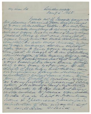 Lot #163 Martin Van Buren Autograph Letter Signed - Image 1