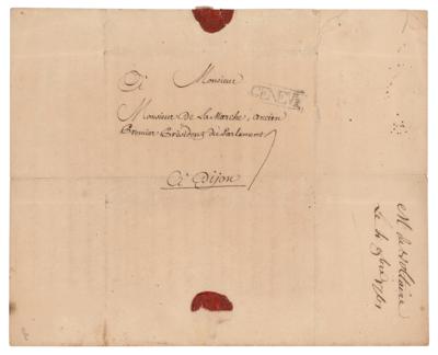 Lot #636 Voltaire Letter Signed - Image 2