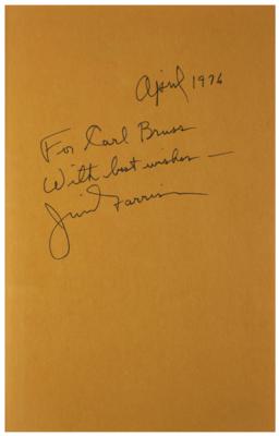 Lot #313 Kennedy Assassination: Jim Garrison Signed Book - Image 2