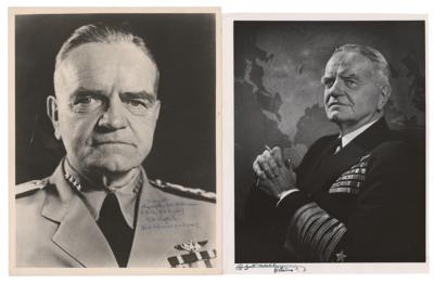 Lot #437 William F. Halsey Signed Photograph - Image 1