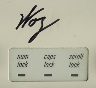 Lot #237 Apple: Steve Wozniak Signed Keyboard - Image 2
