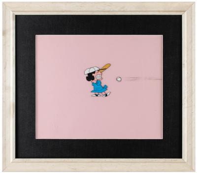 Lot #1050 Lucy production cel from a Peanuts cartoon - Image 1