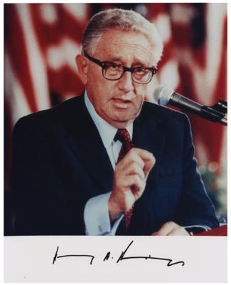 Lot #318 Henry Kissinger Signed Book and Signed Photograph - Image 4