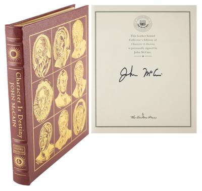 Lot #324 John McCain Signed Book