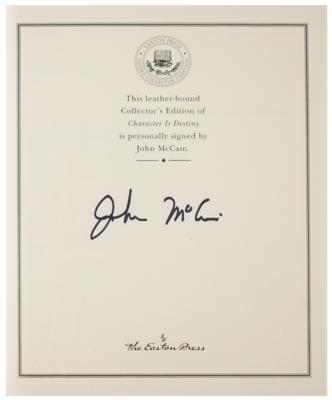 Lot #324 John McCain Signed Book - Image 2
