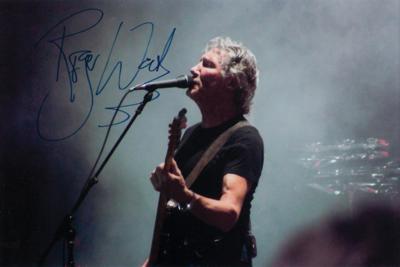 Lot #748 Pink Floyd: Roger Waters Signed Oversized Photograph