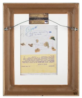 Lot #730 Beatles: Lennon and Ono Original 'Bed-in for Peace' Wire Photograph - Image 2