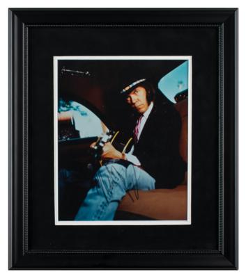 Lot #752 Neil Young Signed Photograph - Image 2