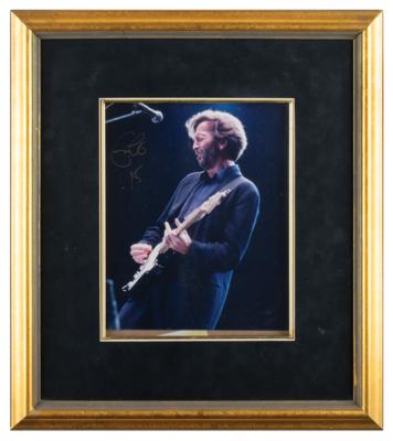 Lot #740 Eric Clapton Signed Photograph - Image 2