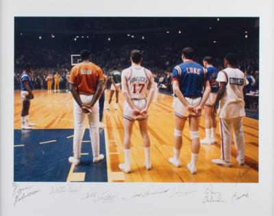 Lot #908 NBA All-Stars: 1968 Signed Oversized Photograph - Image 1