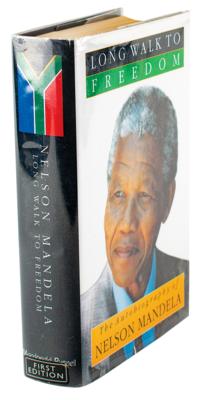 Lot #184 Nelson Mandela Signed Book - Image 3