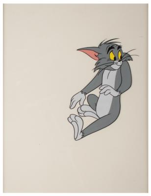 Lot #1189 Tom Cat production cel and drawing from a Tom and Jerry cartoon - Image 3