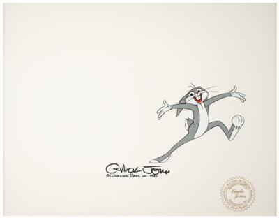 Lot #1161 Bugs Bunny production cel from Bugs Bunny's Bustin' Out All Over signed by Chuck Jones - Image 2