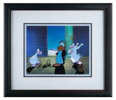 Lot #1053 Opus production cel from A Wish for Wings That Work signed by Berke Breathed - Image 2