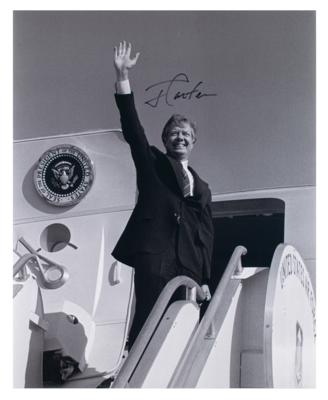 Lot #81 Jimmy Carter Signed Photograph - Image 1