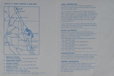 Lot #496 Apollo 11 Launch Pass and Invitation - Image 4