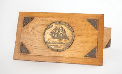 Lot #398 USS Constitution Wooden Box - Image 2