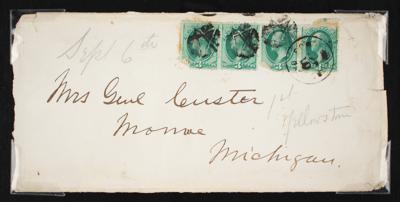 Lot #403 George A. Custer Hand-addressed Mailing Envelope - Image 2