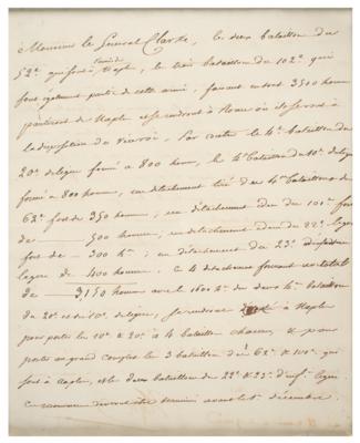 Lot #404 Napoleon Letter Signed - Image 4