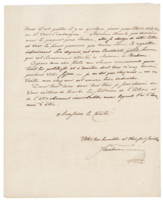 Lot #397 Friedrich von Steuben Autograph Letter Signed - Image 3
