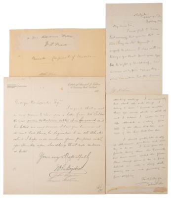 Lot #228 American Historians (4) Signed Items - Image 1