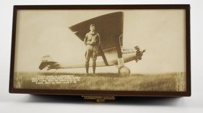 Lot #485 Charles Lindbergh 1927 Spirit of St. Louis Jewelry Box - Image 3