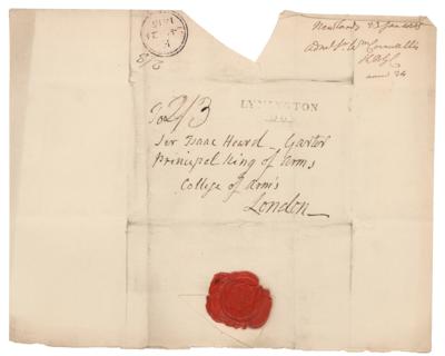 Lot #421 William Cornwallis Autograph Letter Signed - Image 2