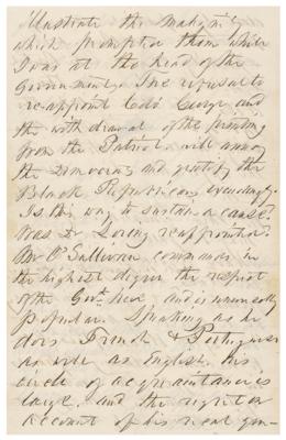 Lot #22 Franklin Pierce Autograph Letter Signed - Image 10