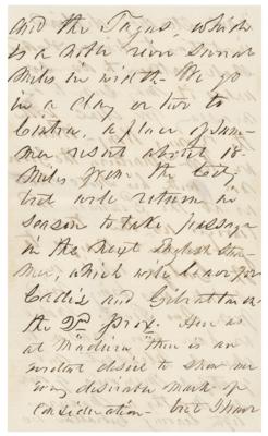 Lot #22 Franklin Pierce Autograph Letter Signed - Image 11