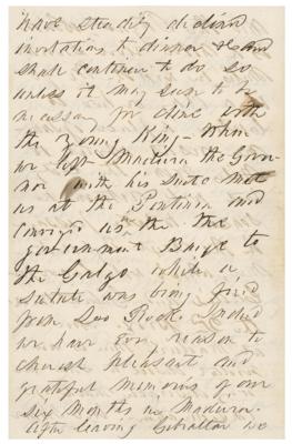 Lot #22 Franklin Pierce Autograph Letter Signed - Image 12