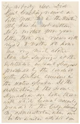 Lot #22 Franklin Pierce Autograph Letter Signed - Image 4