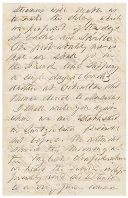 Lot #22 Franklin Pierce Autograph Letter Signed - Image 7
