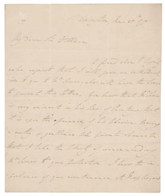 Lot #464 Francis Rawdon-Hastings Autograph Letter Signed - Image 1