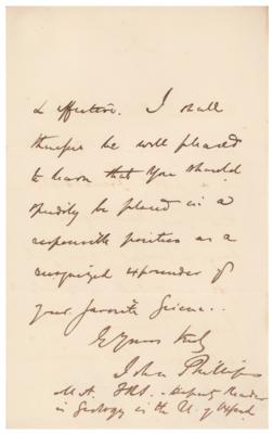 Lot #344 John Phillips Autograph Letter Signed - Image 3
