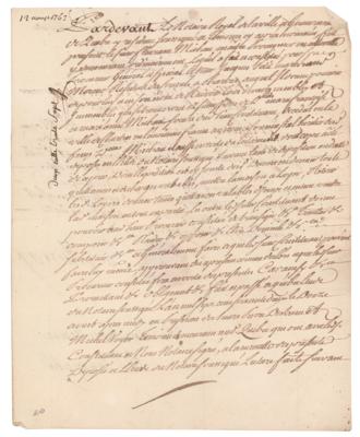 Lot #203 James Murray Document Signed - Image 2