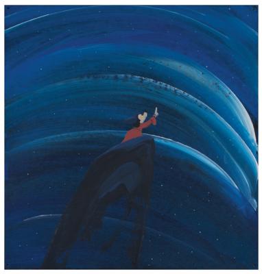 Lot #979 Mickey Mouse concept painting from Fantasia - Image 1