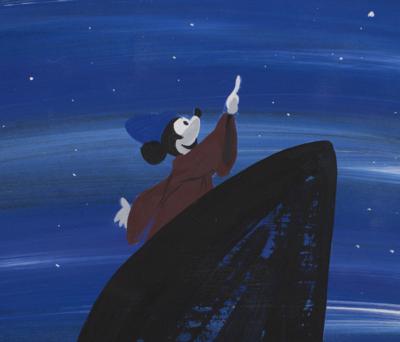 Lot #978 Mickey Mouse concept painting from Fantasia - Image 2