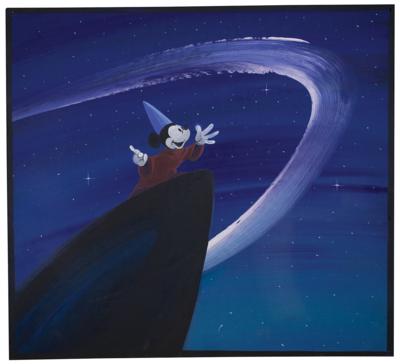 Lot #977 Mickey Mouse concept painting from Fantasia - Image 1
